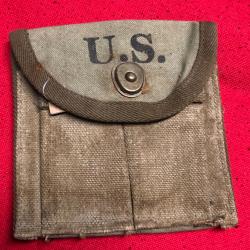 Porte chargeurs USM1 - US ARMY WW2 (mat&eacute;riel reproduction) copie dat&eacute;e 1943