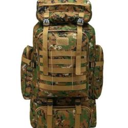 SAC A DOS 70L vert Camouflage PRIX DE D&Eacute;PART 1� n&deg;1