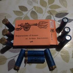 Bo&icirc;te de cartouches a broche Cal 16 xll