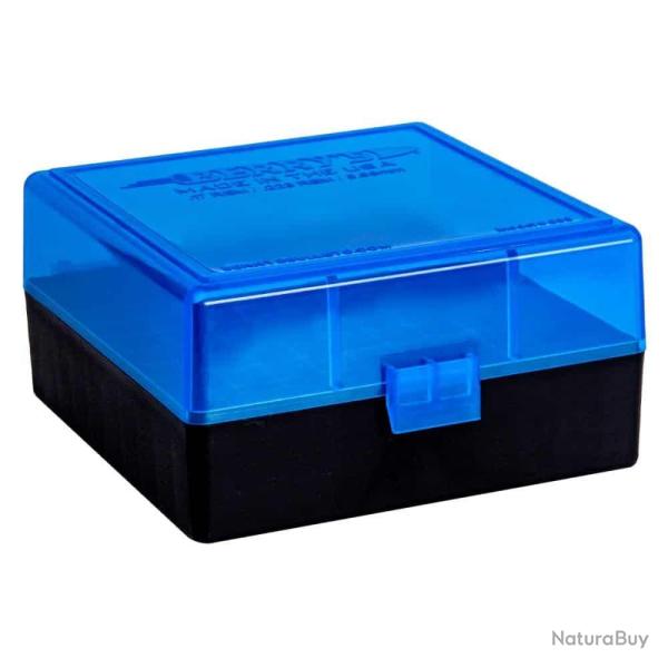 Bo�te de rangement 100 cartouches cal. .222 Rem / .223 Rem - 005 - Bleu