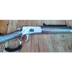 Carabine ROSSI R92 44 MAG inox et lamell&eacute; coll&eacute;