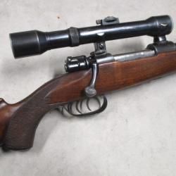 Mauser 98 artisanale Peter Wiesbaden, en 8x57 MAUSER &agrave; 1 euro sans prix de r&eacute;serve!!!