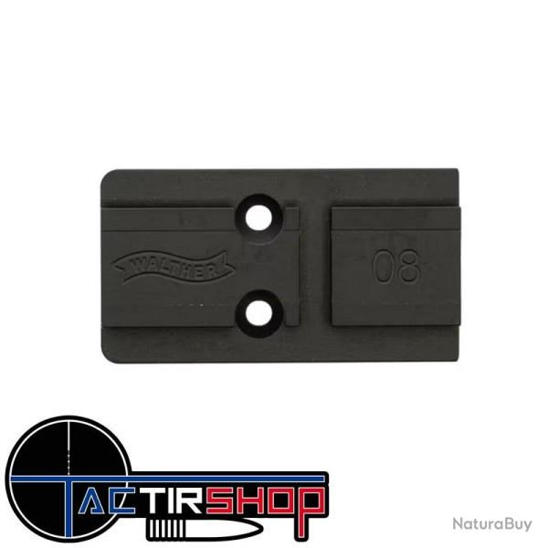 Plaque adaptatrice point rouge Walther PDP num�ro 8 - Aimpoint ACRO