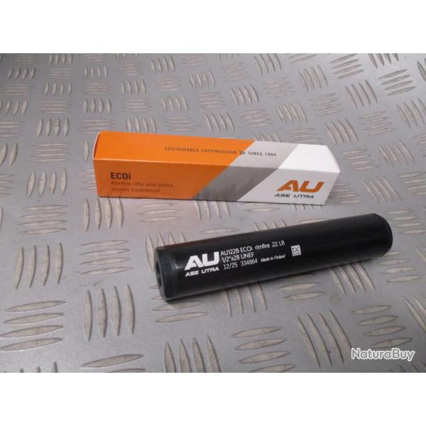 Mod�rateur de son Ase Utra Eco Rimfire 22lr et 17HMR en filetage 1/2x20