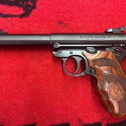 RUGER Mark IV Target Black/wood 22lr