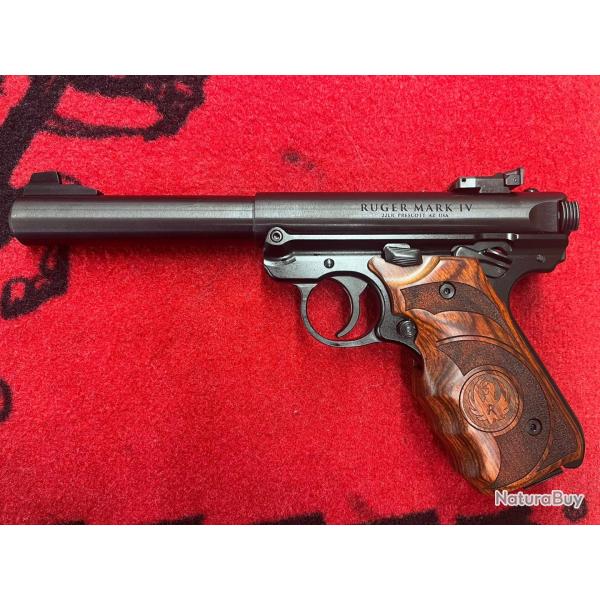 RUGER Mark IV Target Black/wood 22lr