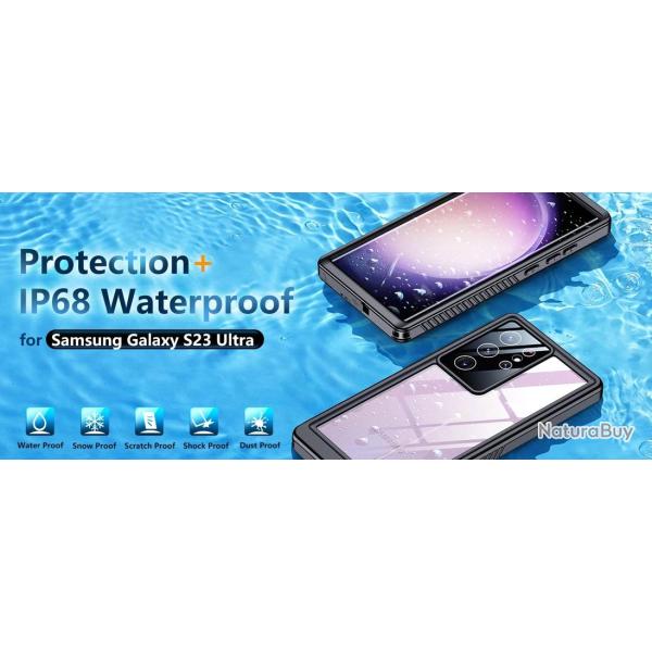 Coque Etanche IP68 Anti Choc Redpepper pour Samsung Galaxy, Smartphone: Galaxy S26 + Plus