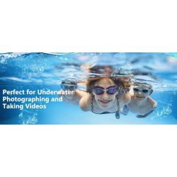 RedPepper Coque Etanche Anti Choc pour Samsung, Couleur: Noir, Smartphone: Galaxy A17