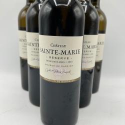 2016 Ch&acirc;teau Sainte-Marie R&eacute;serve Bordeaux Blanc - 1� - Sans Prix R&eacute;serve - 6 Bouteilles