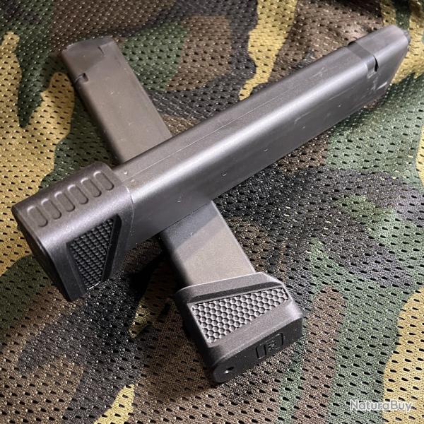 Glock - Talon chargeur 30 coups style NIDA