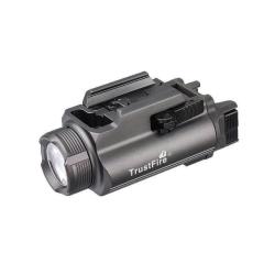 Lampe Tactique GM35 1350 Lumens Type C Rechargeable LED Auto-D&eacute;fense Rail Picatinny Trustfire