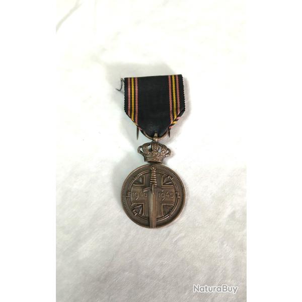 M�daille BE369317a Belgique Des prisonniers de guerre 1940-1945