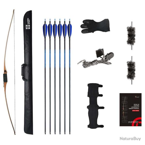 Package arc longbow Royal X8 RH 35 lbs
