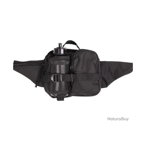 Sac banane avec gourde coloris noir