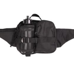 Sacoche banane avec gourde coloris noir