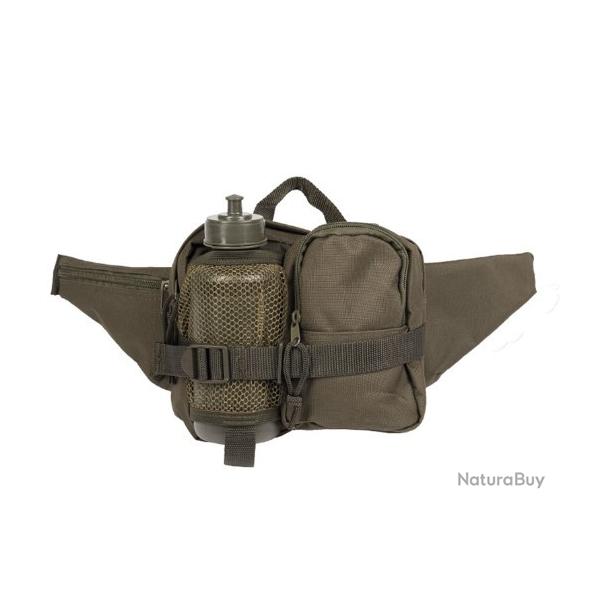 Sacoche banane avec gourde coloris kaki