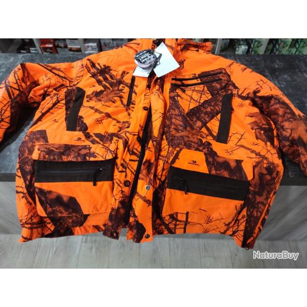 BROWNING PARKA XPO PRO 2 BLAZE TAILLE 4XL DESTOCKAGE