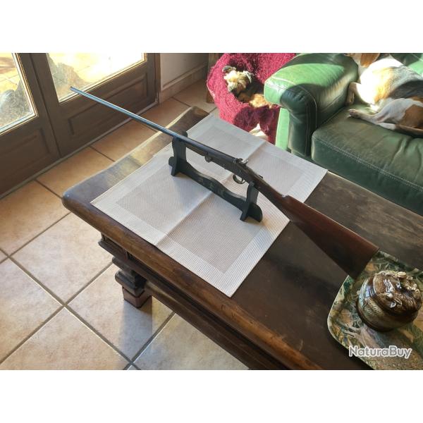 Carabine li�geoise avec chien ext�rieur et clef serpentine en 9 mm, pas de prix de r�serve