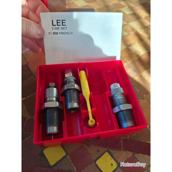 Jeu outils lee 3 die set 11 MM FRENCH11 MM 73