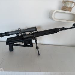 Dragunov mod&egrave;le parachutiste ( crosse pliante)