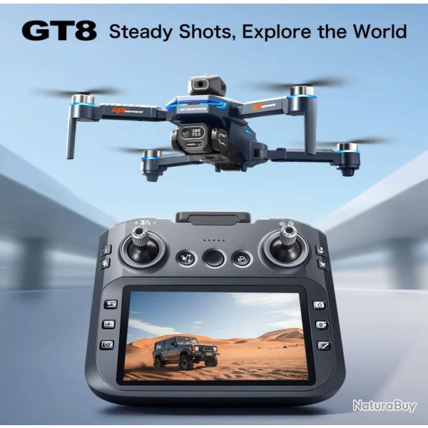 SUPER Drone GT8 8K PRO 5G Wifi ...ENCHERE 1 EURO