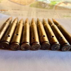 9 cartouches 7,92x57 WW1