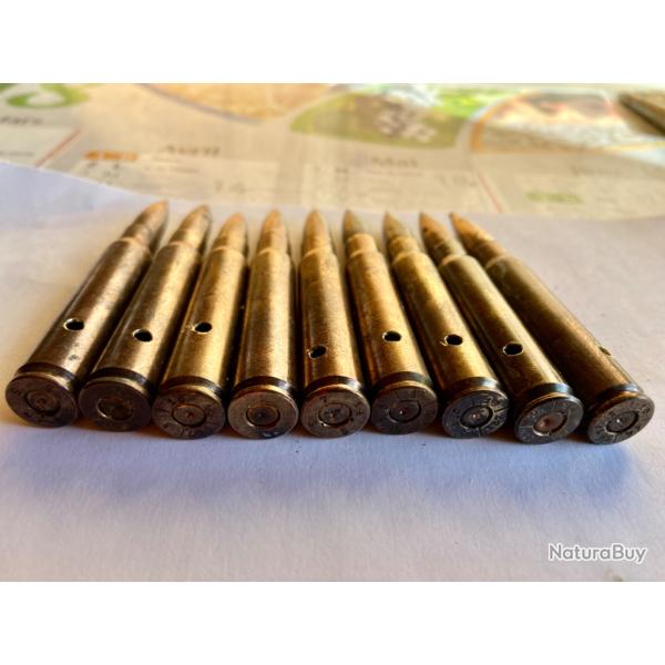 9 cartouches 7,92x57 WW1