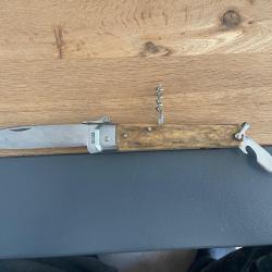 Rare Couteau de chasse Thiers issard &agrave; palanquille collection ann&eacute;e 1950