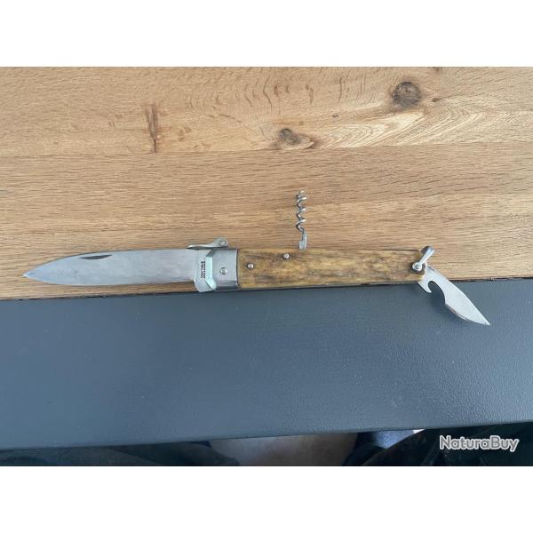 Rare Couteau de chasse Thiers issard � palanquille collection ann�e 1950