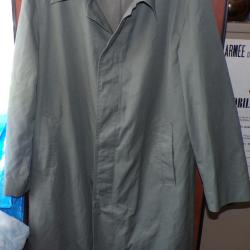 MANTEAU MILITAIRE DE L'ARMEE FRANCAISE , 50 CM ENTRE LES EPAULES , TAILLE 96 M SOIT 39-40 OU M , LON