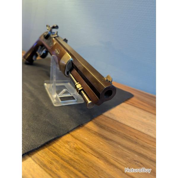 TRES BEAU PISTOLET DE MARINE A PERCUSSION PN CAL 45