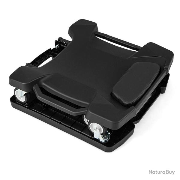 Chariot de visite m�canique pliable 108 x 55 x 14 cm charge 158 kg appui-t�te rembourr� style moder