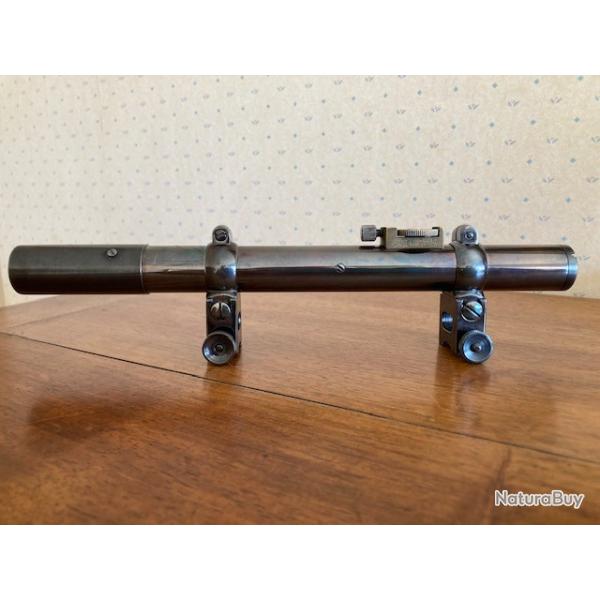 Lunette Allemande AJACK 2,4 x 56 en acier avec montage DISKOP en acier d�rivable pour rail de 11 mm