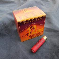 25 Cartouches 12mm no8 Tunet