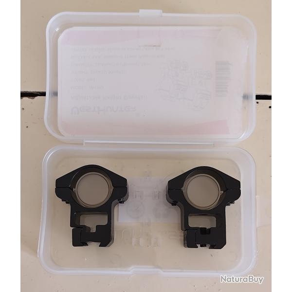 Colliers 25,4mm pour rail de 11mm 1 EURO sans prix de r�serve