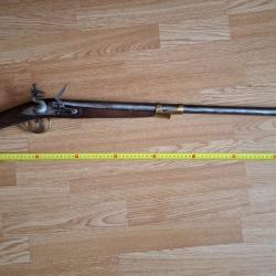 Fusil ancien a silex