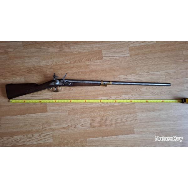 Fusil ancien a silex