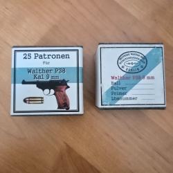 Bo&icirc;te vide 9x19 p38 (refabrication)