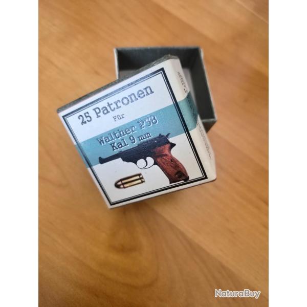 Bo�te vide 9x19 p38 (refabrication)