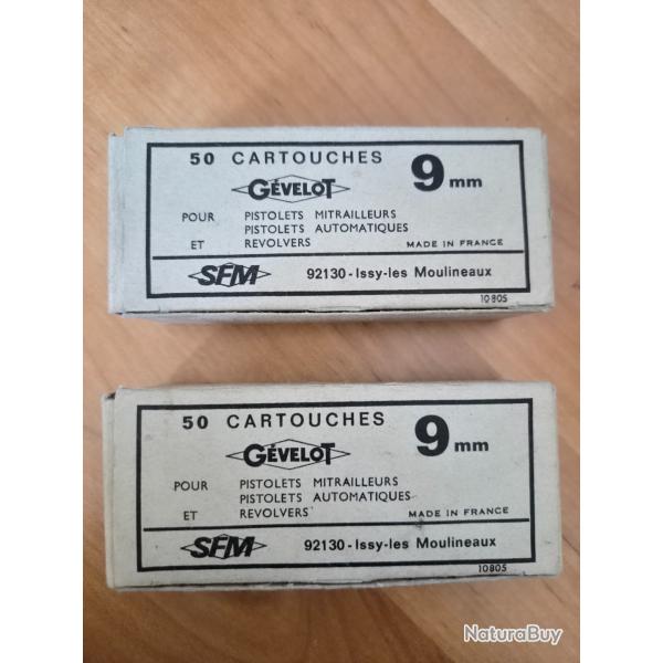 Bo�te vide 9x19  50 cartouches (refabrication)