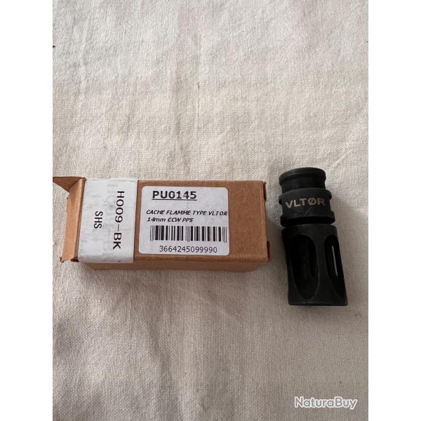 Cache flamme acier airsoft 14 mm neuf vltor