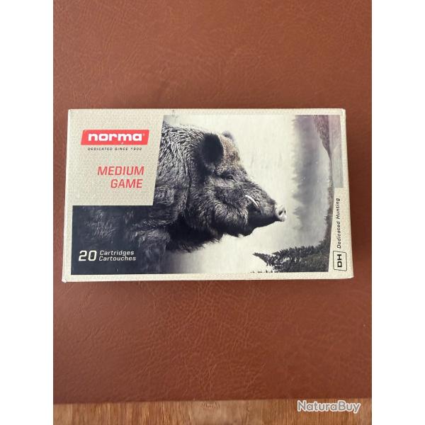 Balles Norma MEDIUM GAME plastic point cal.300win 180gr