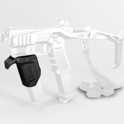 POIGNEE PORTE CHARGEUR RECOVER MG9 POUR GLOCK 9MM - NOIR