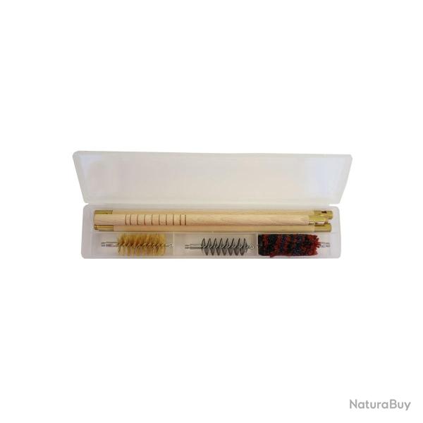 KIT DE NETTOYAGE TRANSPARENT FUSIL BOIS CAL 12
