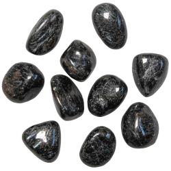 Pierre roul&eacute;e arfvedsonite - 2 &agrave; 2.5 cm - A l'unit&eacute;