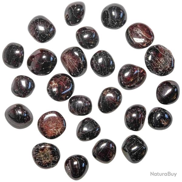 Pierres roul�es grenat spessartite - 1.5 � 2 cm - Lot de 2