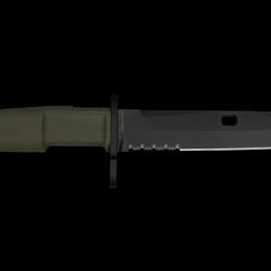 0301GRN - Poignard EXTREMA RATIO Fulcrum Bayonet OD Green