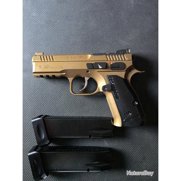 Cz Shadow 2 compact cerakote bronze