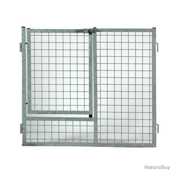 Panneau pour parc � chiot 1m avec porte - Hauteur 95cm