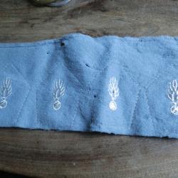 galon de col  intandance  sous officier subalterne